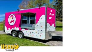 2023 8.5' x 16.5'  Ice Cream Concession Trailer Mobile Dessert Unit