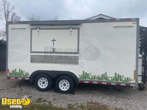 2023 8' x 16' Food Kitchen Concession Trailer Mobile Food Unit
