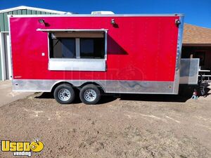 Well Equipped 2018 - 8.5' x 18' Freedom Kitchen Food Concession Trailer