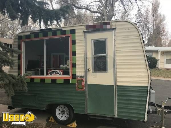 7' x 11' Vintage 1976 Food Concession Trailer