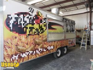 8' x 20' Food Concession Kitchen and Catering Trailer- Has FIVE Fryers