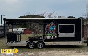 2021 8.5' x 12' Barbecue Food Trailer with All NSF Equipment