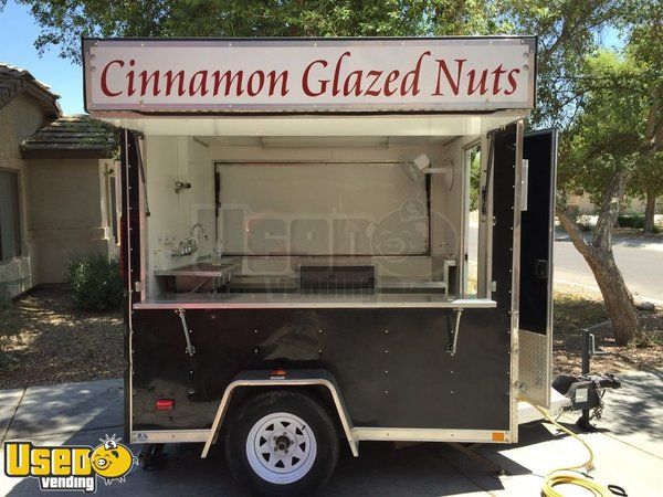 7' x 8' Turnkey Glazed Nuts Concession Trailer Business