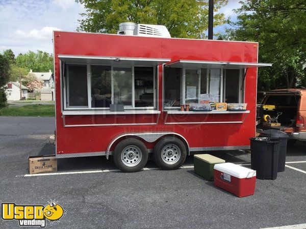 2017 - 7' x 14' Food Concession Trailer