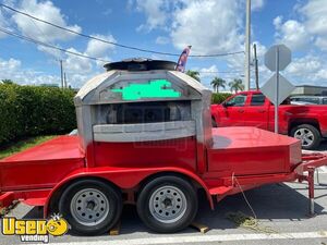 Lightly Used 2015 - 8.1' x 12.2' Wood-Fired Pizza Trailer