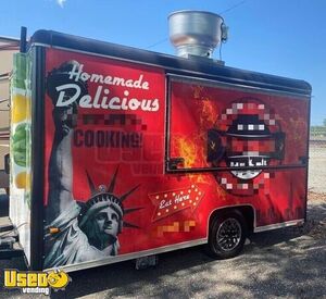 Well-Equipped 8' x 12' Mobile Food Concession Trailer