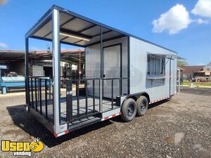 NEW 2022 - 8.5' x 24' Anvil Food Concession Trailer with Commercial Kitchen