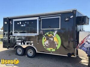 2019 8.5' x 18' Kitchen Trailer with Fire Suppression System and 2000 Ford F350 Truck