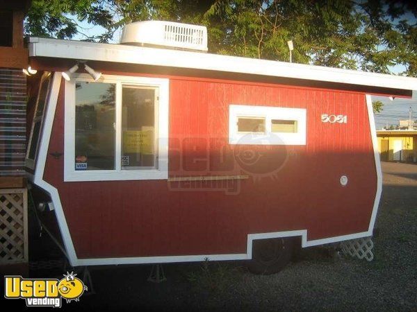 11 x 8 x 16 - Hollidaire Mobile Food Concession Trailer