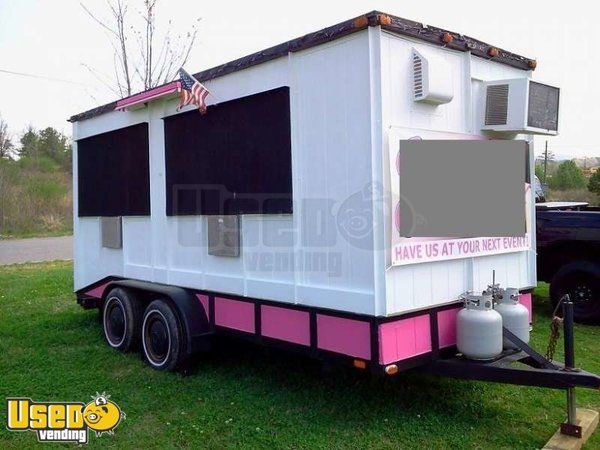 2005 - 18' x 7'  Heavy Duty Concession / Retail Vending Trailer