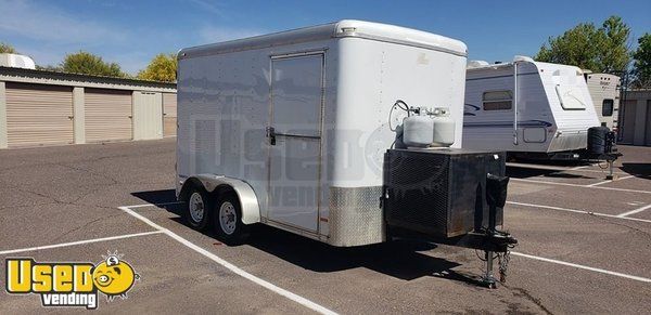 2008 - Pace 7' x 12' Used Coffee Concession Trailer