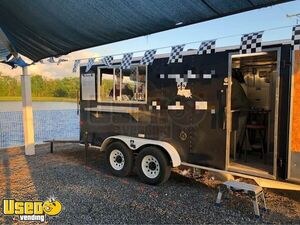 Ready to Use 2007 - 7.5' x 18' Mobile Kitchen Food Concession Trailer