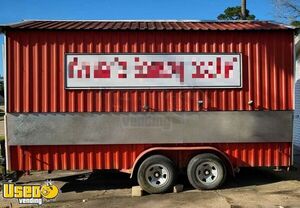 7' x 16' Used Street Food Concession Trailer / Mobile Food Vending Unit