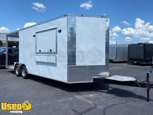 Brand New 2022 - 8.5' x 14' Food Concession Trailer with 8' Porch