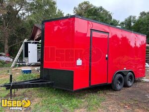 NEW NEW NEW 2022 - 8.5' x 16' Cargo Food Vending Concession Trailer