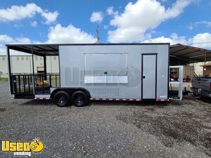 Brand New 2022 Diamond Cargo TA 5200 Kitchen Food Concession Trailer with Porch