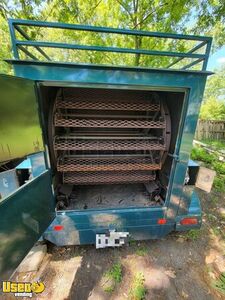 2015 - 6' x 8' Corn Roasting Trailer | Food Concession Trailer