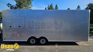 2022 - 24' Continental Cargo Empty Concession Trailer | Mobile Street Vending Unit