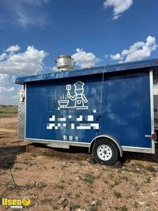 Used - 8' x 16' Single Axle Mobile Kitchen Food Concession Trailer