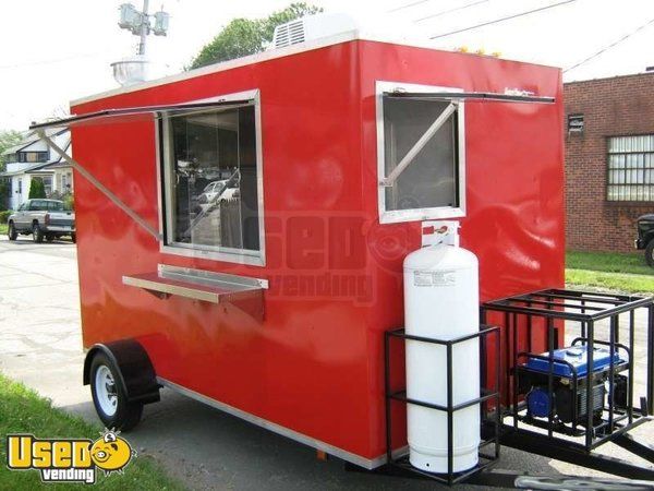 6 x 12 x 7- 2011 Custom Built Concession Trailer