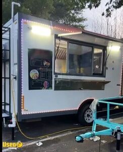 6' x 12' Kitchen Food Concession Trailer with Fire Suppression System