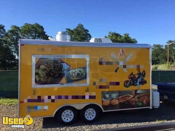 2016 - 8.5' x 16' Food Concession Trailer