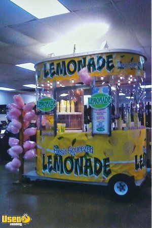 6' x 8' Snowie Shaved Ice Concession Trailer