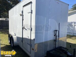 Ready to Outfit 2009 - 7' x 14' Empty Concession Vending Trailer