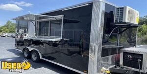 Permitted - 8.5 x 18' Concession Food Trailer Mobile Kitchen Unit