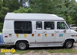 Chevrolet G20 Ice Cream & Shaved Ice Concession Van with Wheelchair Lift