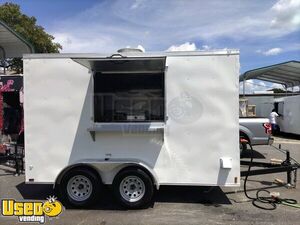 Brand New 2024 - 7' x 12' Kitchen Food Trailer/Mobile Food Unit