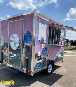 Well Equipped - 2022 7' x 8' Ice Cream Trailer | Mobile Vending Unit