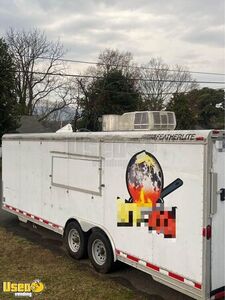 24' Kitchen Food Concession Trailer with Pro-Fire Suppression