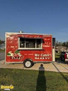 2022 12' Kitchen Food Concession Trailer with Fire Suppression System