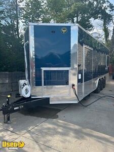 2025 8.5 x 24' Kitchen Food Concession Trailer with Pro Fire System