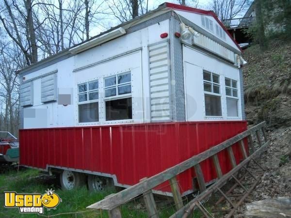 7' x 14' Food Concession Trailer