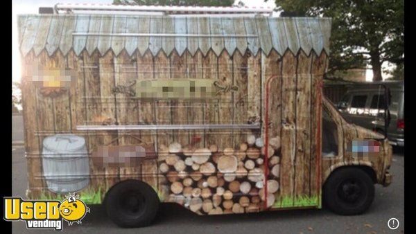 Loaded GMC Step Van Kitchen Food Truck/Mobile Kitchen Unit