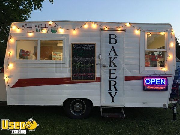 Turnkey 7' x 13' Shasta Bakery Deli Vintage Concession Trailer w/ 2018 Kitchen