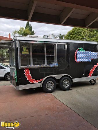 Kitchen Food Trailer with Pro Fire Suppression System Condition