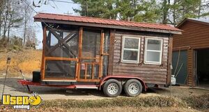 2008 Custom-Built 7' x 8' Barbecue Food Trailer with Porch