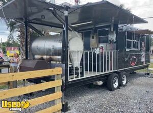 Custom Built 2017 26' Barbecue Concession Trailer with Porch