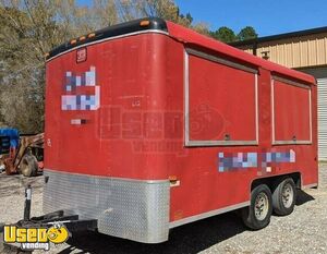 16' Cargo Craft Frozen Drinks Vending Trailer / Mobile Beverage Concession Unit