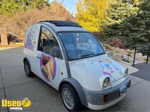 Retro Styled Nissan S-Cargo Ice Cream Car | Mobile Ice Cream Store