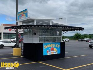Eye-Catching 2018 Custom-Made Mobile Shaved Ice Concession Trailer