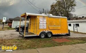 2020 8.5' x 20' Kitchen Food Concession Trailer with Fire Suppression & Porch