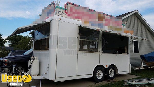 8' x 16' Food Concession Trailer