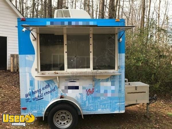 5' x 10' 2017 Compact Food Concession Trailer