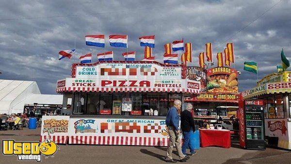 8' x 16' Pizza Concession Trailer