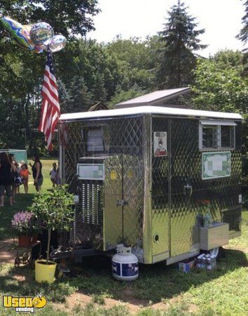 2003 - 4' x 8' Custom-Built Fully Functional Modern Food Concession Trailer