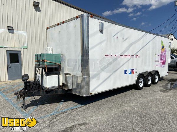 2016 8' x 24' Diamond Cargo Food / Mobile Biz Concession Trailer